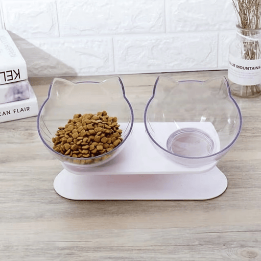 PurrBowl™ Orthopedic Anti-Vomiting Cat Feeder